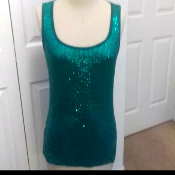 Studio Y Tops - Studio Y Sequin tank top